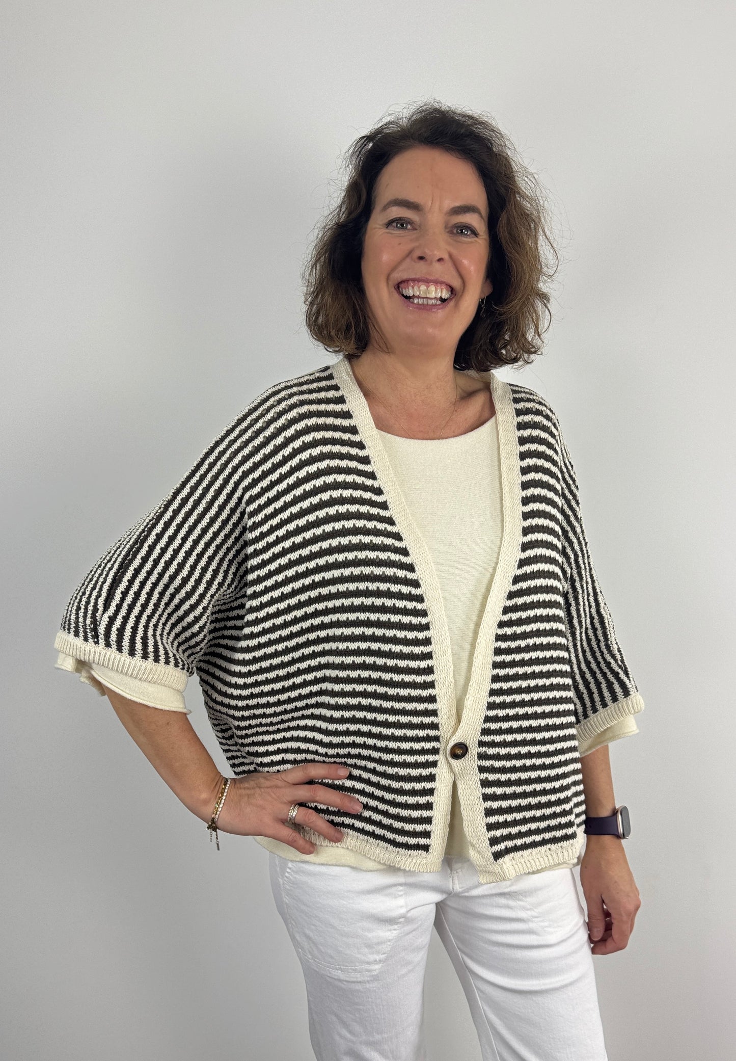 Fantasia Stripe Cardigan