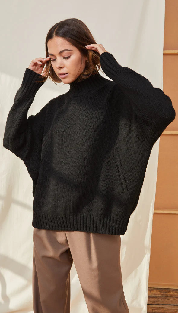 Margot Black Sweater