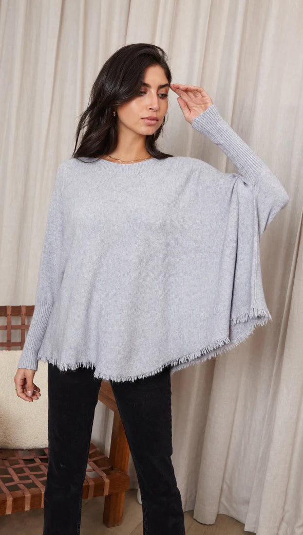 Marlie Grey Melange  Sweater