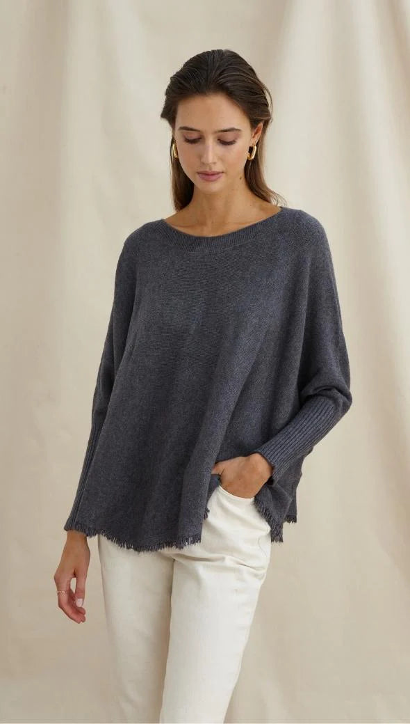 Marlie  Anthracite Sweater
