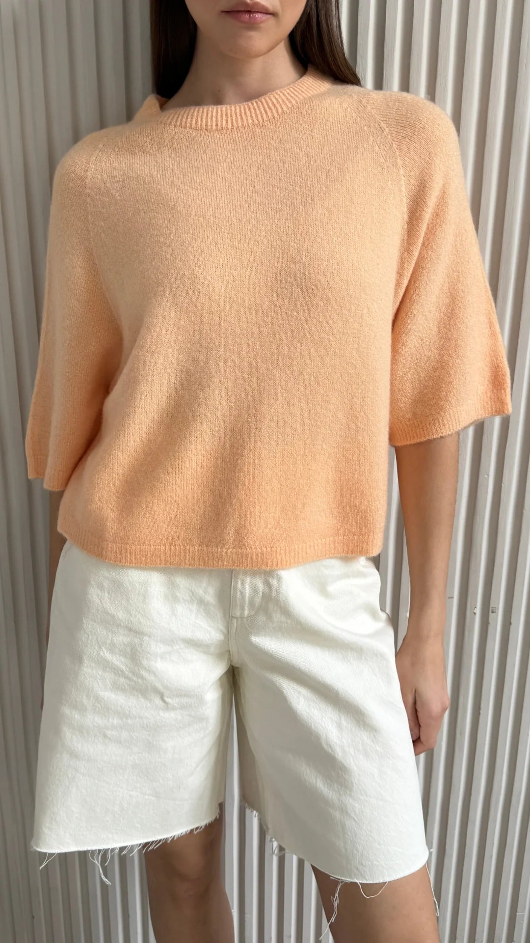 Piper Apricot Sweater